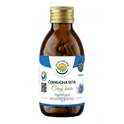 Salvia Paradise Černucha setá černý kmín 120 kapslí – Hledejceny.cz