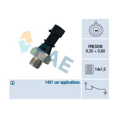 FAE Olejový tlakový spínač 12430 – Zboží Mobilmania