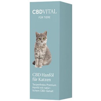 CBD konopný olej pro kočky 2,1% Vital 10 ml