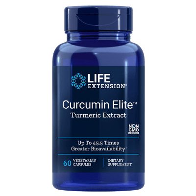 Life Extension Curcumin Elite Turmeric Extract extrakt z kurkumy 60 kapslí