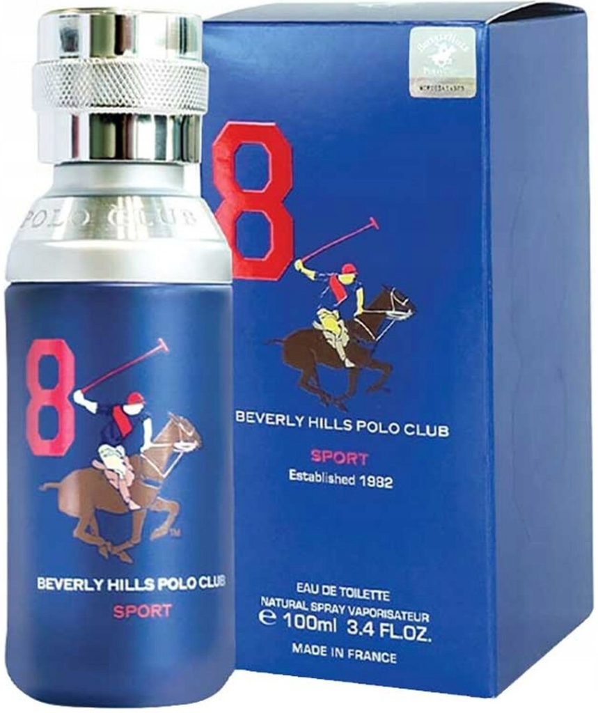 Beverly Hills Polo Club 8 Sport toaletní voda pánská 100 ml