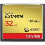 SanDisk CompactFlash Extreme 32 GB UDMA7 SDCFXSB-032G-G46 – Zbozi.Blesk.cz