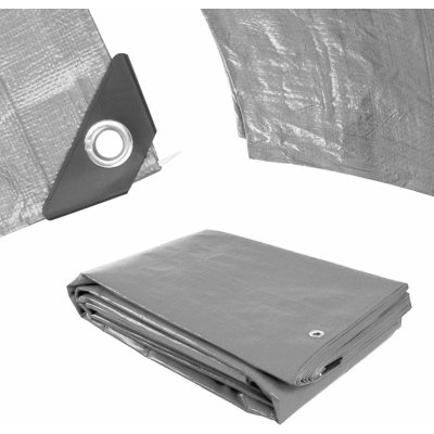 Procraft plachta ST20 x 20 200 g/m² nepromokavá s oky 20 x 20 m stříbrná ST20 x 20 – Zboží Dáma