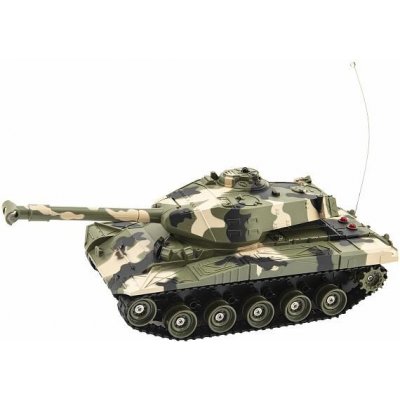 Teddies RC Tank plast 27cm 27MHz RTR na baterie zelená 1:32 – Zbozi.Blesk.cz