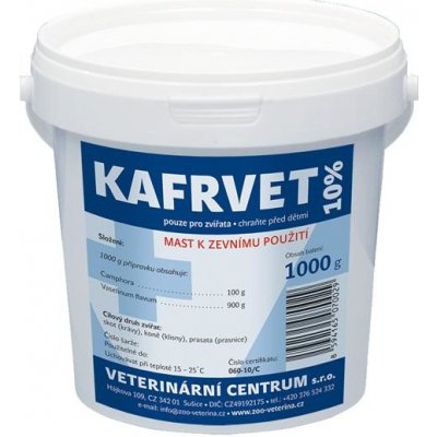 Kafrvet 10% ung 1 kg – Zboží Mobilmania