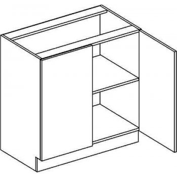CASARREDO D80 dolní skříňka dvojdvéřová NORA de LUX hruška