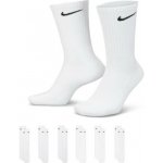 Nike EVERYDAY CUSHIONED CREW 6 PAIRS bílé – Zboží Mobilmania