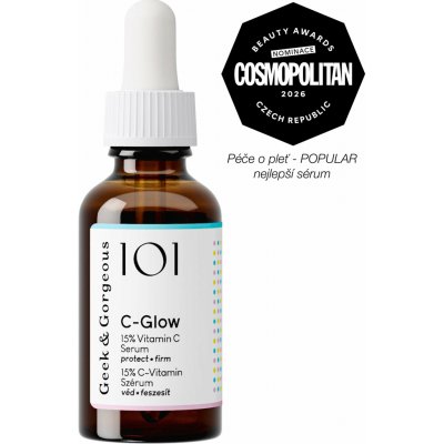 Geek & Gorgeous C-Glow sérum 30 ml – Zbozi.Blesk.cz