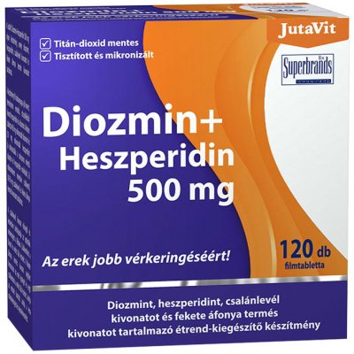 JutaVit Diosmin + Hesperidin 500 mg 120 tablet – Hledejceny.cz