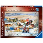 Ravensburger 164783 Zima na farmě 1000 dílků – Zboží Mobilmania