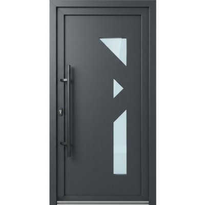 OknaDvereNaMiru.cz Vchodové dveře STYL 122 zlatý dub 110 x 200 cm – Hledejceny.cz