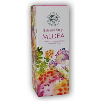Bilegria MEDEA bylinný sirup pro duševní pohodu s kozlíkem a plicníkem 200 ml