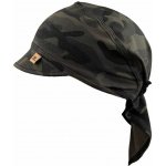 LITTLE THINGS pirátský šátek bavlněný maskáčový černá zelená – Sleviste.cz