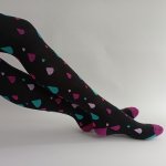 dívčí punčocháče DUHA černá – Zboží Dáma