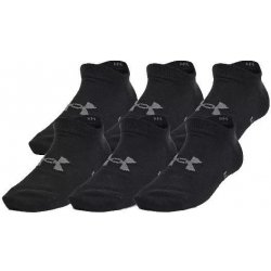 Under Armour UA Yth Essential No Show 6pk-BLK 1370543-001