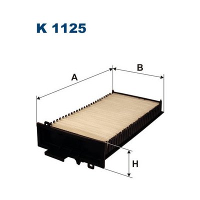 FILTRON Filtr, vzduch v interiéru K1125 – Zboží Mobilmania