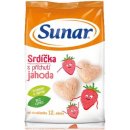 Sunar Snack jahodová srdíčka 50 g