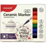 Monami fixy na keramiku a porcelán 8 barev 0.7 mm – Sleviste.cz