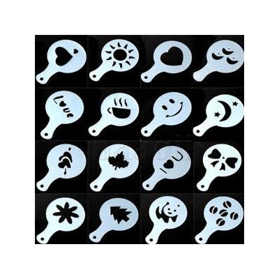 DAALO Šablony na kávu 16 ks/sada – Zboží Dáma