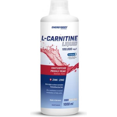 EnergyBody L-Carnitine Liquid 1000 ml – Zboží Mobilmania