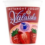 Mlékárna Valašské Meziříčí Smetanový jogurt z Valašska jahoda 150 g – Hledejceny.cz