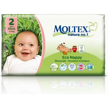 MOLTEX nature no. 1 Mini 3-6 kg 42 ks