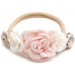 Kytičkové čelenky větší kvítka Růžová – Sleviste.cz