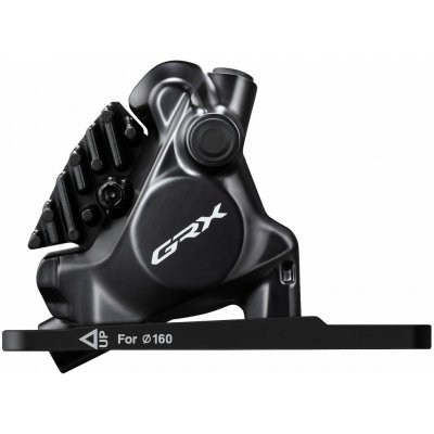 Shimano brzda GRX BR-RX820 kot (hydr) třmen přední flat mount polymer + chladič pro 160 RT IBRRX820F6RF – Zboží Dáma