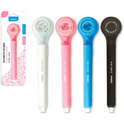 LUMA Korekční strojek 5 mm x 6 m – Zboží Živě