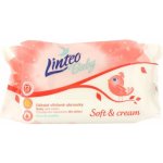 Linteo Baby Soft and Cream ubrousky vlhčené dětské box 72 ks – Sleviste.cz