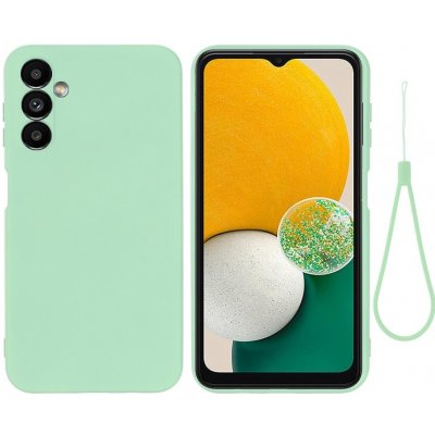 Pouzdro PROTEMIO 58127 RUBBER Ochranný kryt pre Samsung Galaxy A14 zelený – Zboží Mobilmania