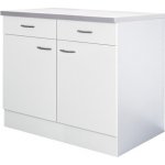 Flex-Well Wito spodní, zásuvky + dvířka, 100 x 85 x 57,1 cm – Zboží Dáma