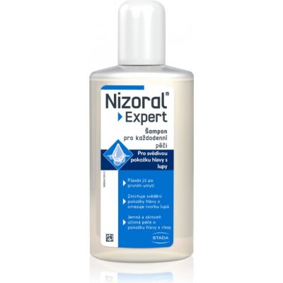 Nizoral Expert jemný čisticí šampon pro suchou a svědící pokožku hlavy 200 ml – Zbozi.Blesk.cz