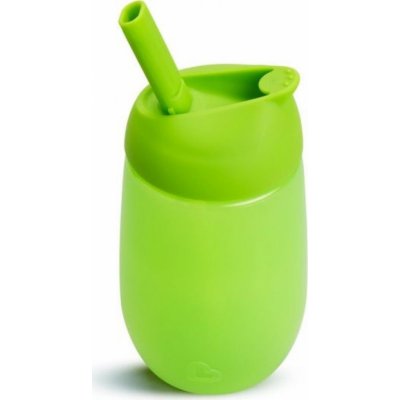 Munchkin hrneček s brčkem Simple Clean zelený 296 ml – Zboží Mobilmania