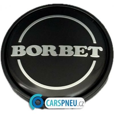 Středová krytka s logem | BORBET | 61 mm | balení 1 ks (BE-CS61) – Hledejceny.cz