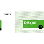 Optys 1171 Kniha jízd firemních vozidel 21x10cm 32 listů – Zboží Dáma