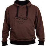 Carpstyle mikina Forest Hoodie brown – Zboží Dáma