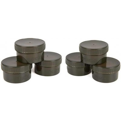 Fox Nádoby na Nástrahy Hookbait Pots Half 6 ks – Sleviste.cz