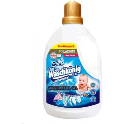 Der Waschkönig Sensitive prací gel 3,3 l 110 PD