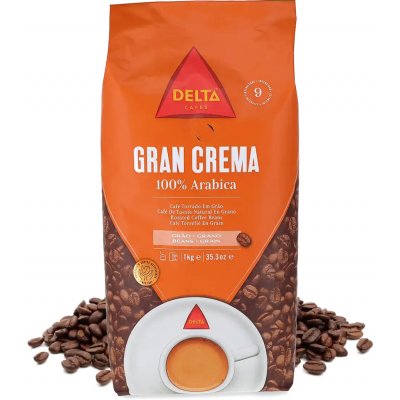 Delta Cafés Gran Crema zrnková 1 kg – Hledejceny.cz