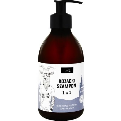 LaQ Goat From šampon proti lupům s extraktem z chmelových šišek 300 ml