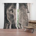Sablio Závěs Slon: 2ks 140x250cm – Hledejceny.cz