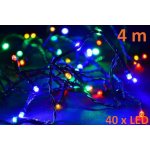 Nexos 5947 Vánoční LED osvětlení 4m barevné 40 diod – Hledejceny.cz
