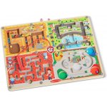 Melissa & Doug Dřevěné magnetické bludiště – Hledejceny.cz
