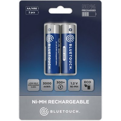 BLUETOUCH nabíjecí baterie AA 3000 mWh U1273 – Zboží Živě