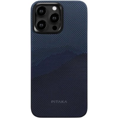 Pitaka StarPeak MagEZ 4 s MagSafe iPhone 15 Pro Max - tmavě modré