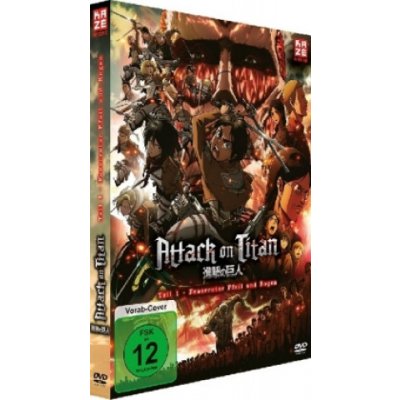 Attack on Titan - Anime Movie Teil 1: Feuerroter Pfeil und Bogen DVD – Zboží Mobilmania
