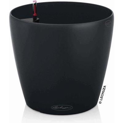 Lechuza Samozavlažovací květináč Classico Color 21 cm antracitový – Hledejceny.cz