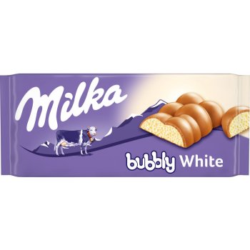 Milka Bubbly White 95 g
