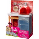 Mattel Barbie Nábytek Zahradní pec FXG39